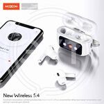 MOXOM Наушники беспроводные AirPods Pro2 TWS с сенсорным экраном (MX-TW67 white) купить ОПТОМ в Донецке ДНР, ЛНР, Макеевке, Мариуполе, Горловке, Енакиево, Харцызске, Шахтерске, Луганске, Алчевске ЭлектроХозТорг 