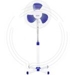 Вентилятор 16” белый STAND FAN 40w (FS-1601) 3 лопасти пластик (4шт) купить ОПТОМ в Донецке ДНР, ЛНР, Макеевке, Мариуполе, Горловке, Енакиево, Харцызске, Шахтерске, Луганске, Алчевске ЭлектроХозТорг 