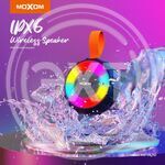 MOXOM Колонка BoomBox LED защита ipx6 (MX-SK36) купить ОПТОМ в Донецке ДНР, ЛНР, Макеевке, Мариуполе, Горловке, Енакиево, Харцызске, Шахтерске, Луганске, Алчевске ЭлектроХозТорг 