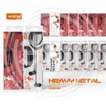 MOXOM Наушники проводные 1.2м 3.5мм вакуумные черные (MX-EP19 Black) купить ОПТОМ в Донецке ДНР, ЛНР, Макеевке, Мариуполе, Горловке, Енакиево, Харцызске, Шахтерске, Луганске, Алчевске ЭлектроХозТорг 