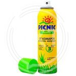 Аэрозоль PICNIC Family 150мл от комаров, мокрецов, москитов 3в1 оранжевый (1/12шт) купить ОПТОМ в Донецке ДНР, ЛНР, Макеевке, Мариуполе, Горловке, Енакиево, Харцызске, Шахтерске, Луганске, Алчевске ЭлектроХозТорг 