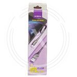 MOXOM Кабель зарядный 1.5м 3А microUSB (MX-CB164 S4) купить ОПТОМ в Донецке ДНР, ЛНР, Макеевке, Мариуполе, Горловке, Енакиево, Харцызске, Шахтерске, Луганске, Алчевске ЭлектроХозТорг 