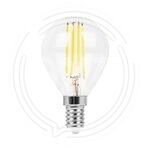Лампа светодиодная LED 5вт Е14 белый шар FILAMENT купить ОПТОМ в Донецке ДНР, ЛНР, Макеевке, Мариуполе, Горловке, Енакиево, Харцызске, Шахтерске, Луганске, Алчевске ЭлектроХозТорг 