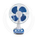 Вентилятор настольный 16” DESK FAN 40w (ST-2009) 4 лопасти пластик (2/6шт) купить ОПТОМ в Донецке ДНР, ЛНР, Макеевке, Мариуполе, Горловке, Енакиево, Харцызске, Шахтерске, Луганске, Алчевске ЭлектроХозТорг 