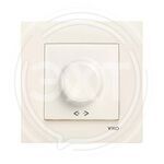 KARRE КРЕМОВАЯ Диммер ПОВОРОТНЫЙ (600W) RL 90960120 купить ОПТОМ в Донецке ДНР, ЛНР, Макеевке, Мариуполе, Горловке, Енакиево, Харцызске, Шахтерске, Луганске, Алчевске ЭлектроХозТорг 