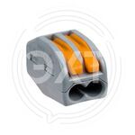 Клемма 2-проводная 222-412 WAGO (50) купить ОПТОМ в Донецке ДНР, ЛНР, Макеевке, Мариуполе, Горловке, Енакиево, Харцызске, Шахтерске, Луганске, Алчевске ЭлектроХозТорг 