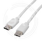 Шнур зарядный для телефона Type-C + Type-C 1м купить ОПТОМ в Донецке ДНР, ЛНР, Макеевке, Мариуполе, Горловке, Енакиево, Харцызске, Шахтерске, Луганске, Алчевске ЭлектроХозТорг 