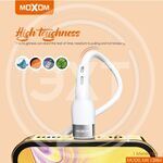 MOXOM Кабель зарядный силикон 1м 3А Type-C белый (MX-CB184 Type-C White) купить ОПТОМ в Донецке ДНР, ЛНР, Макеевке, Мариуполе, Горловке, Енакиево, Харцызске, Шахтерске, Луганске, Алчевске ЭлектроХозТорг 