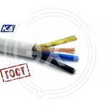 Провод соединительный ПВС 4х4,0 ГОСТ (Кабель-Арсенал) (100м) купить ОПТОМ в Донецке ДНР, ЛНР, Макеевке, Мариуполе, Горловке, Енакиево, Харцызске, Шахтерске, Луганске, Алчевске ЭлектроХозТорг 