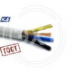 Провод соединительный ПВС 4х1,0 ГОСТ (Кабель-Арсенал) (100м) купить ОПТОМ в Донецке ДНР, ЛНР, Макеевке, Мариуполе, Горловке, Енакиево, Харцызске, Шахтерске, Луганске, Алчевске ЭлектроХозТорг 