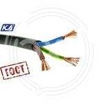 Кабель силовой гибкий КГтп-ХЛ 3х2,5 ГОСТ (Кабель-Арсенал) (100м) купить ОПТОМ в Донецке ДНР, ЛНР, Макеевке, Мариуполе, Горловке, Енакиево, Харцызске, Шахтерске, Луганске, Алчевске ЭлектроХозТорг 