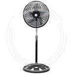 Вентилятор 18” черный INDUSTRIAL FAN 100w (FS-450C) 5 лопастей пластик (2шт) купить ОПТОМ в Донецке ДНР, ЛНР, Макеевке, Мариуполе, Горловке, Енакиево, Харцызске, Шахтерске, Луганске, Алчевске ЭлектроХозТорг 