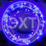 Гирлянда 240LED Синяя (W14-1) купить ОПТОМ в Донецке ДНР, ЛНР, Макеевке, Мариуполе, Горловке, Енакиево, Харцызске, Шахтерске, Луганске, Алчевске ЭлектроХозТорг 