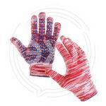 №19 Перчатки х/б плотные с ПВХ Ёлочка 10 класс, красные, 9 (L), (10/200) купить ОПТОМ в Донецке ДНР, ЛНР, Макеевке, Мариуполе, Горловке, Енакиево, Харцызске, Шахтерске, Луганске, Алчевске ЭлектроХозТорг 
