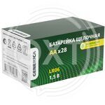 Батарейка щелочная Alkaline LR06/AA (28/бокс) GENERICA купить ОПТОМ в Донецке ДНР, ЛНР, Макеевке, Мариуполе, Горловке, Енакиево, Харцызске, Шахтерске, Луганске, Алчевске ЭлектроХозТорг 