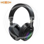 MOXOM Наушники беспроводные накладные BLACK LED Bluetooth (MX-WL14 Black) купить ОПТОМ в Донецке ДНР, ЛНР, Макеевке, Мариуполе, Горловке, Енакиево, Харцызске, Шахтерске, Луганске, Алчевске ЭлектроХозТорг 
