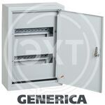 Корпус металлический ЩРн-24з (395х310х120мм) IP31 GENERICA купить ОПТОМ в Донецке ДНР, ЛНР, Макеевке, Мариуполе, Горловке, Енакиево, Харцызске, Шахтерске, Луганске, Алчевске ЭлектроХозТорг 