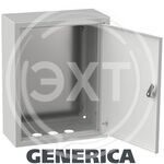 Корпус метал. ЩМП-1-0 (395х310х220мм) УХЛ3 IP31 GENERICA купить ОПТОМ в Донецке ДНР, ЛНР, Макеевке, Мариуполе, Горловке, Енакиево, Харцызске, Шахтерске, Луганске, Алчевске ЭлектроХозТорг 