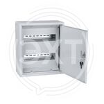 SQ0905-0711 Корпус металлический ЩРН-24 (350х300х120) Народный купить ОПТОМ в Донецке ДНР, ЛНР, Макеевке, Мариуполе, Горловке, Енакиево, Харцызске, Шахтерске, Луганске, Алчевске ЭлектроХозТорг 