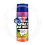 Акриловая Краска-спрей RAL-5002, ультрамариново-синий, AIM-ONE 450 мл. Acryl Spray paint ultram blue купить ОПТОМ в Донецке ДНР, ЛНР, Макеевке, Мариуполе, Горловке, Енакиево, Харцызске, Шахтерске, Луганске, Алчевске ЭлектроХозТорг 