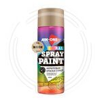 Акриловая Краска-спрей RAL-1001, бежевый, AIM-ONE 450 мл. Acryl Spray paint beige купить ОПТОМ в Донецке ДНР, ЛНР, Макеевке, Мариуполе, Горловке, Енакиево, Харцызске, Шахтерске, Луганске, Алчевске ЭлектроХозТорг 