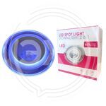 Светильник LED Devol DownLight  8+8W WH+BLUE D=75мм с кольцом 2в1 (KHA No:A-282) (1/60) купить ОПТОМ в Донецке ДНР, ЛНР, Макеевке, Мариуполе, Горловке, Енакиево, Харцызске, Шахтерске, Луганске, Алчевске ЭлектроХозТорг 