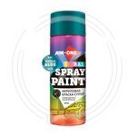 Акриловая Краска-спрей RAL-5021, водная синь, AIM-ONE 450 мл. Acryl Spray paint water blue купить ОПТОМ в Донецке ДНР, ЛНР, Макеевке, Мариуполе, Горловке, Енакиево, Харцызске, Шахтерске, Луганске, Алчевске ЭлектроХозТорг 