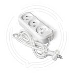 Удлинитель "UNIVersal" У6-639 М ПВС 2*0,75 3гн. б/з 5м (еврослот) купить ОПТОМ в Донецке ДНР, ЛНР, Макеевке, Мариуполе, Горловке, Енакиево, Харцызске, Шахтерске, Луганске, Алчевске ЭлектроХозТорг 