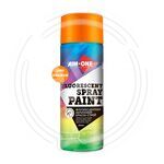 Краска – спрей флуоресцентная оранжевая AIM-ONE 450 мл (аэрозоль). SPF-OR1006 fluorescent orange купить ОПТОМ в Донецке ДНР, ЛНР, Макеевке, Мариуполе, Горловке, Енакиево, Харцызске, Шахтерске, Луганске, Алчевске ЭлектроХозТорг 