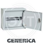 Корпус металлический ЩРн-12з (265х310х120 мм) IP31 GENERICA купить ОПТОМ в Донецке ДНР, ЛНР, Макеевке, Мариуполе, Горловке, Енакиево, Харцызске, Шахтерске, Луганске, Алчевске ЭлектроХозТорг 