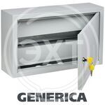 Корпус металлический ЩРн-12з (240х330х120) IP54 GENERICA купить ОПТОМ в Донецке ДНР, ЛНР, Макеевке, Мариуполе, Горловке, Енакиево, Харцызске, Шахтерске, Луганске, Алчевске ЭлектроХозТорг 
