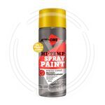 HI-TEMP SPRAY PAINT Yellow 300*C AIM-ONE Краска – спрей высокотемпературная Жёлтая AIM-ONE HTY-450 купить ОПТОМ в Донецке ДНР, ЛНР, Макеевке, Мариуполе, Горловке, Енакиево, Харцызске, Шахтерске, Луганске, Алчевске ЭлектроХозТорг 