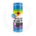 Краска-спрей бриллиантово-голубая  AIM-ONE 450 мл (аэрозоль).Spray paint sky blue  450ML SP-BSB133 купить ОПТОМ в Донецке ДНР, ЛНР, Макеевке, Мариуполе, Горловке, Енакиево, Харцызске, Шахтерске, Луганске, Алчевске ЭлектроХозТорг 