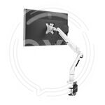 Кронштейн для монитора одинарный DT-01WG1.0 белый 17"-32" купить ОПТОМ в Донецке ДНР, ЛНР, Макеевке, Мариуполе, Горловке, Енакиево, Харцызске, Шахтерске, Луганске, Алчевске ЭлектроХозТорг 