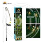 Фонарь садовый на колышке Медуза желт. XPZ-1375 (кратно 2шт/уп) купить ОПТОМ в Донецке ДНР, ЛНР, Макеевке, Мариуполе, Горловке, Енакиево, Харцызске, Шахтерске, Луганске, Алчевске ЭлектроХозТорг 