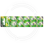 Батарейка "GР" G13 (A76-LR44) таблетка по 10 шт.(10/250/10000) (N-020) купить ОПТОМ в Донецке ДНР, ЛНР, Макеевке, Мариуполе, Горловке, Енакиево, Харцызске, Шахтерске, Луганске, Алчевске ЭлектроХозТорг 