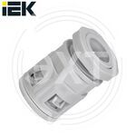 ELASTA Муфта вводная для гофрированных труб MVN20 IP40 IEK купить ОПТОМ в Донецке ДНР, ЛНР, Макеевке, Мариуполе, Горловке, Енакиево, Харцызске, Шахтерске, Луганске, Алчевске ЭлектроХозТорг 