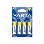 Батарейка VARTA  АА (пальчик) (кратно 4шт.) ENERGY купить ОПТОМ в Донецке ДНР, ЛНР, Макеевке, Мариуполе, Горловке, Енакиево, Харцызске, Шахтерске, Луганске, Алчевске ЭлектроХозТорг 