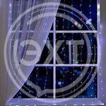 Гирлянда ШТОРА 240 LED Белая (2,5mх2m) (W24-2) купить ОПТОМ в Донецке ДНР, ЛНР, Макеевке, Мариуполе, Горловке, Енакиево, Харцызске, Шахтерске, Луганске, Алчевске ЭлектроХозТорг 