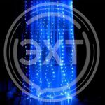 Гирлянда ШТОРА 320 LED Синяя (2mх3m) (W25-1) купить ОПТОМ в Донецке ДНР, ЛНР, Макеевке, Мариуполе, Горловке, Енакиево, Харцызске, Шахтерске, Луганске, Алчевске ЭлектроХозТорг 