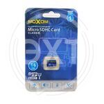 MOXOM Микро SDHC карта памяти 16GB (TF 16G) купить ОПТОМ в Донецке ДНР, ЛНР, Макеевке, Мариуполе, Горловке, Енакиево, Харцызске, Шахтерске, Луганске, Алчевске ЭлектроХозТорг 