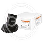 SQ0335-0015 Патрон карболитовый настенный, Е27, черный. наклонный, Б/Н TDM купить ОПТОМ в Донецке ДНР, ЛНР, Макеевке, Мариуполе, Горловке, Енакиево, Харцызске, Шахтерске, Луганске, Алчевске ЭлектроХозТорг 