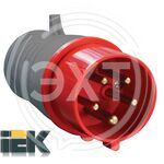 Вилка кабельная 16А 3Р+N+E IР44 переносная 380В 015 купить ОПТОМ в Донецке ДНР, ЛНР, Макеевке, Мариуполе, Горловке, Енакиево, Харцызске, Шахтерске, Луганске, Алчевске ЭлектроХозТорг 