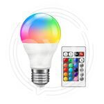 Умная лампа 3w A50 RGBW + пульт купить ОПТОМ в Донецке ДНР, ЛНР, Макеевке, Мариуполе, Горловке, Енакиево, Харцызске, Шахтерске, Луганске, Алчевске ЭлектроХозТорг 