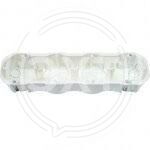 Коробка для 4-х местной рамочно-узловой  сборки гипсокартон К-224 (56) купить ОПТОМ в Донецке ДНР, ЛНР, Макеевке, Мариуполе, Горловке, Енакиево, Харцызске, Шахтерске, Луганске, Алчевске ЭлектроХозТорг 