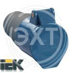 Розетка кабельная 32А 2Р+E IР44 переносная 250В 223 купить ОПТОМ в Донецке ДНР, ЛНР, Макеевке, Мариуполе, Горловке, Енакиево, Харцызске, Шахтерске, Луганске, Алчевске ЭлектроХозТорг 