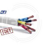 Провод соединительный ПВС 5х2,5 ГОСТ (Кабель-Арсенал) (100м) купить ОПТОМ в Донецке ДНР, ЛНР, Макеевке, Мариуполе, Горловке, Енакиево, Харцызске, Шахтерске, Луганске, Алчевске ЭлектроХозТорг 