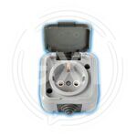 Роз. 1-местн. ОУ с заз. конт. брызгозащ. IP54/РА16-297 (3) АКВА Пралеска (50) купить ОПТОМ в Донецке ДНР, ЛНР, Макеевке, Мариуполе, Горловке, Енакиево, Харцызске, Шахтерске, Луганске, Алчевске ЭлектроХозТорг 