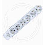 OVIVO Колодка 6гн з/к выкл 700-000000-126 купить ОПТОМ в Донецке ДНР, ЛНР, Макеевке, Мариуполе, Горловке, Енакиево, Харцызске, Шахтерске, Луганске, Алчевске ЭлектроХозТорг 
