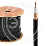 Кабель TV 1,02 RG-6 75Om 96% 128AL 305м черный (KHA No:A2-119b) (1/2) купить ОПТОМ в Донецке ДНР, ЛНР, Макеевке, Мариуполе, Горловке, Енакиево, Харцызске, Шахтерске, Луганске, Алчевске ЭлектроХозТорг 